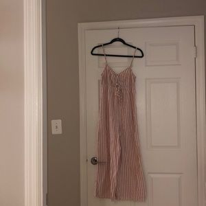 Small, striped summery jumpsuit